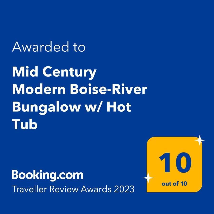 Mid Century Modern Boise-River Bungalow W/ Hot Tub Exterior foto